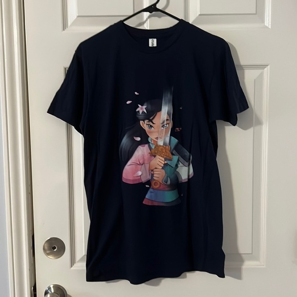 T-shirt Mulan size M Black - Picture 1 of 2